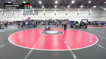 138 lbs Quarterfinal - Christian Latimer, Fairfield Ludlowe vs Coleman Finn, Simsbury