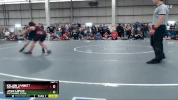 126 lbs Champ. Round 3 - Josh Raplee, South Middle School vs Kellen Garbett, Soda Psychos