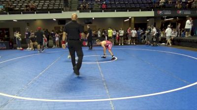 93 lbs 7th Place Match - Lorenzo Perez, Spring Hills Wrestling vs Ari McKenna, Team Nazar Training Center