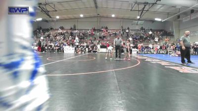 67 lbs Consi Of 4 - Bexley Leisinger, Choctaw Ironman vs Jett Runk, Sperry Wrestling Club