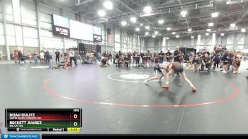 110 lbs Cons. Round 1 - Beckett Juarez, Big Cat WC vs Noah Dulitz, White River Hornets WC