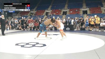 285 lbs Cons. Sub-rd Of 32 - Gable Eddy, Iowa vs Martin Thomas, Alabama