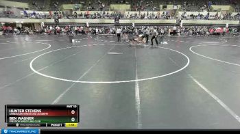 130 lbs Cons. Round 2 - Ben Wagner, Freedom Wrestling Club vs Hunter Stevens, Sarbacker Wrestling Academy