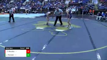 3 - 170 lbs Cons. Semi - Thomas Murphy, Liberty Christian Academy vs JJ Pociask, Christiansburg