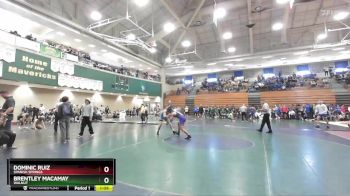144 lbs Quarterfinal - Brentley Macamay, Walnut vs Dominic Ruiz, Spanish Springs