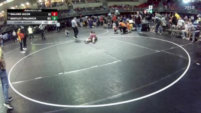 160 lbs Cons. Round 1 - Walker Jacob, Neligh Oakdale vs Bentley Philbrick, Impact Wrestling Club