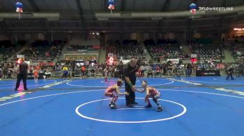 55 lbs Consolation - Jaxson Boucher, Grwa vs Easton Anderson, Nebraska Wrestling Academy