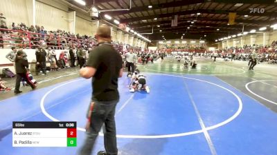 65 lbs Consolation - Antonio Juarez, Stout Wr Ac vs Brian Padilla, New Mexico Outlaws