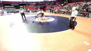 1A 215 lbs Champ. Round 1 - Alex Gandarilla, Monmouth (M.-Roseville) vs Jeremiah Luke, Lena (L.-Winslow)