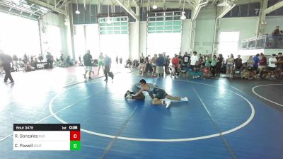 137 lbs Consi Of 4 - Ruben Gonzales, Silverback WC vs Colby Powell, South Bakersfield Wrestling