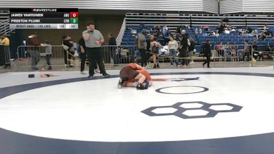 135 lbs 5th Place Match - James VanTuinen, Ares Wrestling Club vs Preston Plunk, Coweta Youth Wrestling