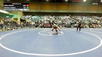 135 lbs 3rd Place - Keira Kohler, Wasatch vs Keanna Conrad, Blackfoot