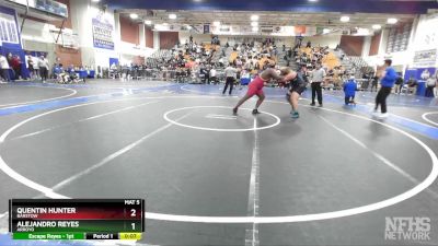 285 lbs Cons. Round 5 - Alejandro Reyes, Arroyo vs Quentin Hunter, Barstow