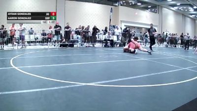 285 lbs Quarterfinal - Aydan Gonzales, Jag Way WC vs Aaron Gonzalez, Canyon Springs HS