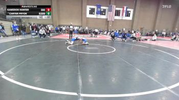 113 lbs Champ. Round 2 - Carter Pryor, Hillsboro vs Kameron Hunter, Choctaw
