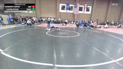 113 lbs Champ. Round 2 - Carter Pryor, Hillsboro vs Kameron Hunter, Choctaw