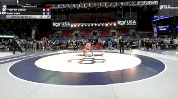 170 lbs Champ. Rd Of 64 - Olyvia Besco, KS vs Evra Behn, TX