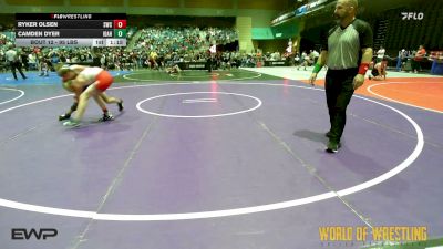 95 lbs Round Of 32 - Ryker Olsen, Syracuse Wrestling Club (Utah) vs Camden Dyer, Idaho Wrestling Foundation