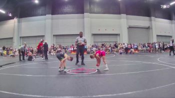 65 lbs Champ. Round 1 - William Deloach, Bulloch Bandits Wrestling Club vs Brielle Shannon, Longwood Wrestling Club