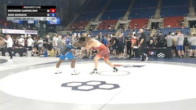 190 lbs Cons. Rd Of 64 - Snowden Gabrielsen, Oregon vs Zion Johnson, South Carolina