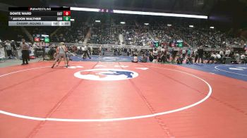 4A-165 lbs Champ. Round 1 - Jaydon Walther, Green River vs Donte Ward, Cheyenne East