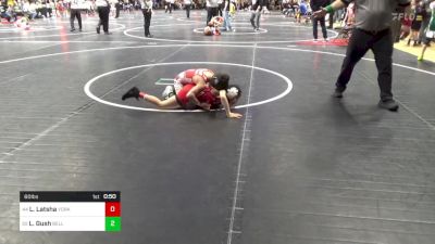 60 lbs Consi Of 32 #2 - Leonidas Latsha, York Suburban vs Lucas Gush, Belle Vernon