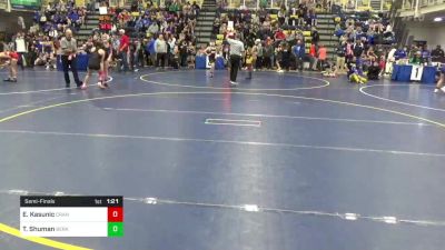 110 lbs Semifinal - Ella Kasunic, Cranberry vs Teagan Shuman, Berks Catholic