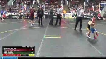 37 lbs Cons. Round 4 - Leo Zabel, L`Anse Creuse WC vs Dakota Rojas, Imlay City Youth Wrestling