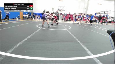 155 lbs 3rd Place - Corbin Davis, Lions Wrestling Academy vs Briggin Macias, Guymon Wrestling