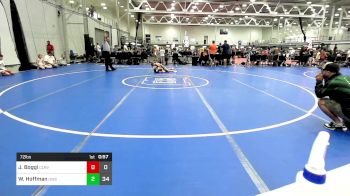 72 lbs Rr Rnd 1 - Jagger Boggi, Clearview vs Walker Hoffman, Orchard WC