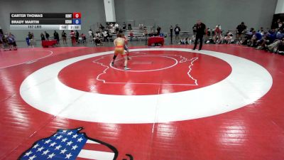 165 lbs Carter Thomas, Kentucky vs Brady Martin, Team Kansas Gold