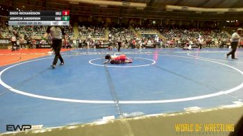 61 lbs Consi Of 32 #2 - Enzo Richardson, Team Owls vs Ashton Andersen, Big Game Wrestling Club