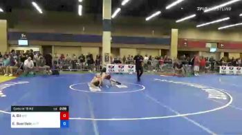 50 kg Consi Of 16 #2 - Alayna Gil, Mat Town USA vs Emma Baertlein, Southern Oregon Regional Training Center