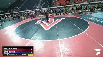 70 lbs Semifinal - Ronald Bustos, California vs Silas Hessler, Montana