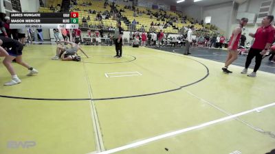 80 lbs Rr Rnd 5 - James Hungate, GRAVETTE vs Mason Mercer, Miami Wardogs