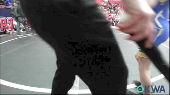 64-67 lbs Rr Rnd 1 - Lakyn Lies, Derby Wrestling Club vs Blaine Backus, Newkirk Takedown Club