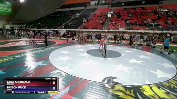 70 lbs Semifinal - Ezra Archibald, Oregon vs Payson Price, Idaho