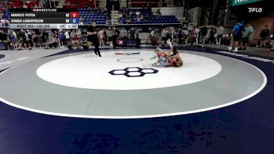 126 lbs Cons. Rd Of 128 - Marco Futia, NY vs Owen Lindstrom, ND