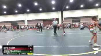 62 lbs Round 1 (6 Team) - SirMichael Johnson, Alpha Elite vs Jayce Walker, Belding