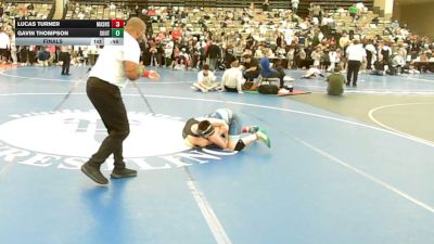 135-M lbs Final - Lucas Turner, Mat Assassins vs Gavin Thompson, South Plainfield