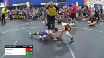 56 lbs Round 3 (6 Team) - Tate Russell, Steel Valley vs Landon Caro, Untouchables Purple
