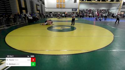 184C lbs Rr Rnd 1 - Nate Taylor, Penn vs Shay Adidson, Arizona State