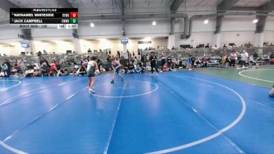 135 lbs Semifinal - Nathaniel Whiteside, Randall Youth Wrestling Club vs Jack Campbell, Cornerstone Warriors Wrestling Club