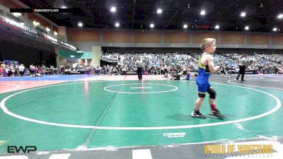 60 lbs Consi Of 8 #2 - Lewis Osmon, Cloverdale vs Daniel Wilson Jr., Southwest Stallions WC