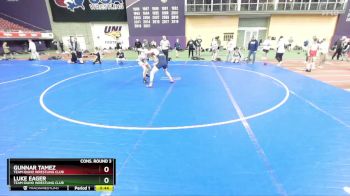 138 lbs Cons. Round 3 - Gunnar Tamez, Team Idaho Wrestling Club vs Luke Eager, Team Idaho Wrestling Club