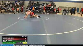 195 lbs Champ. Round 2 - Isaiah Brown, Rogers vs Joseph Longen, Robbinsdale Armstrong