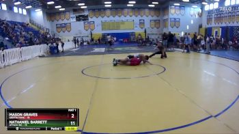 150 lbs Champ Round 1 (16 Team) - Nathaniel Cabrera, Attack WC vs Koen Falk, Griffin Fang