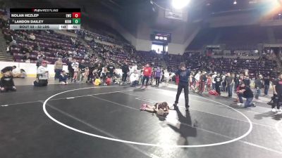 53 lbs Semis - Nolan Hezlep, Eaglecrest Wrestling Club vs Landon Dailey, Nebraska