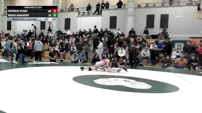 113 lbs Consi Of 16 #2 - Patrick Syski, Catholic Memorial vs Noah Anahory, Oliver Ames