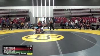 139 lbs Round 2 (8 Team) - Dawson Mack, Roundtree Wrestling Academy vs Knox Verbais, Gotcha National